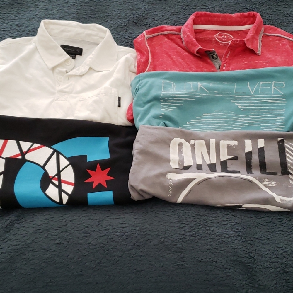 Youth Short Sleeve Shorts Set of 5